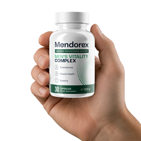 Mendorex Dose in der Hand gehalten